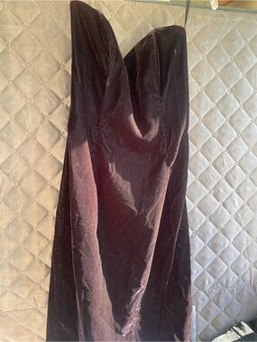 Vintage 1980s Scott McClintock Velvet Cocktail Dress New with Tags Bon Marche